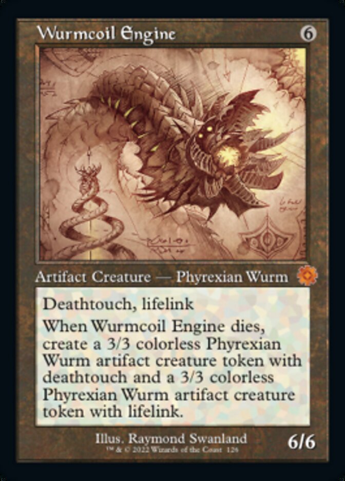 Wurmcoil Engine (Retro Schematic) [The Brothers' War Retro Artifacts] 