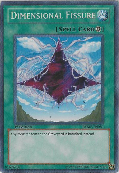 Dimensional Fissure [RYMP-EN081] Secret Rare 