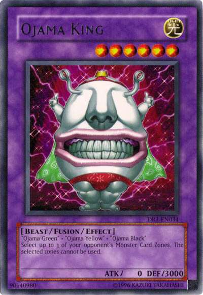 Ojama King [DR3-EN034] Rare 