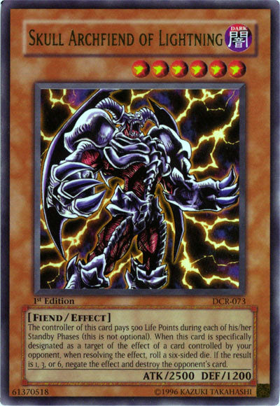 Skull Archfiend of Lightning [DCR-073] Ultra Rare