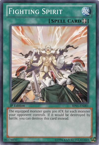 Fighting Spirit [BP01-EN081] Common 