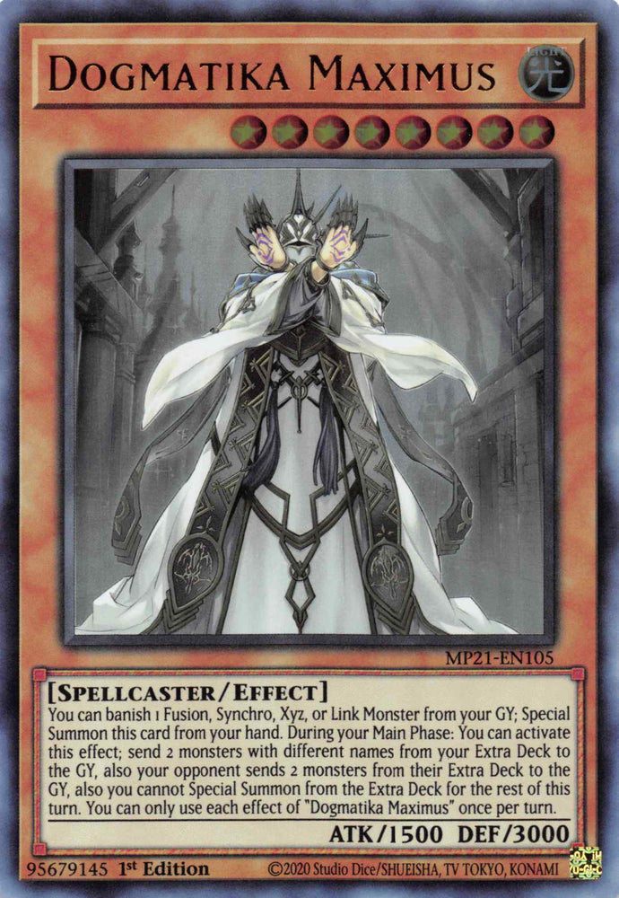Dogmatika Maximus [MP21-EN105] Ultra Rare 