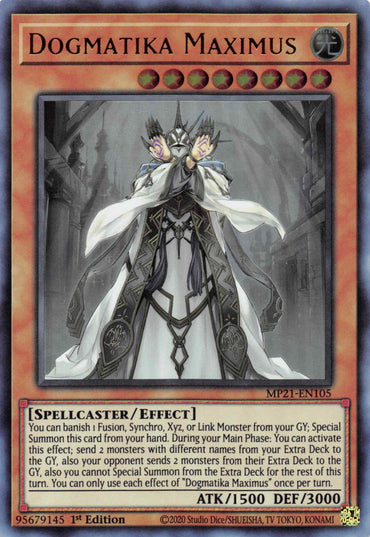 Dogmatika Maximus [MP21-EN105] Ultra Rare 