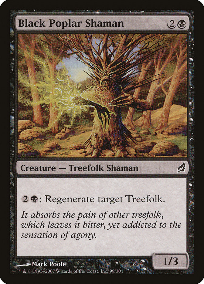 Black Poplar Shaman [Lorwyn] 