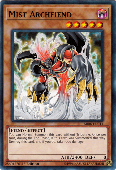 Mist Archfiend [SR06-EN011] Common 