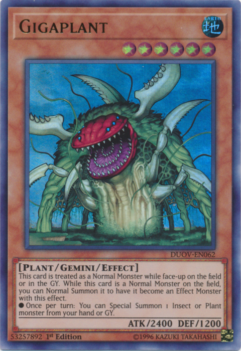 Gigaplant [DUOV-EN062] Ultra Rare 