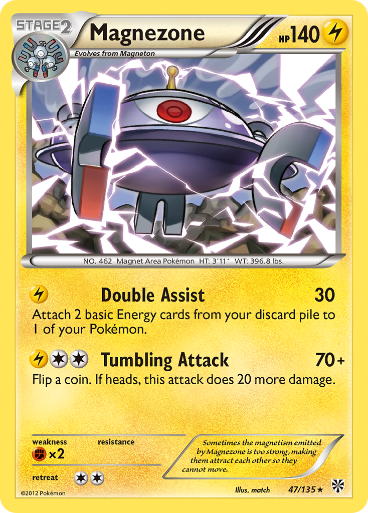 Magnezone (47/135) [Black & White: Plasma Storm]