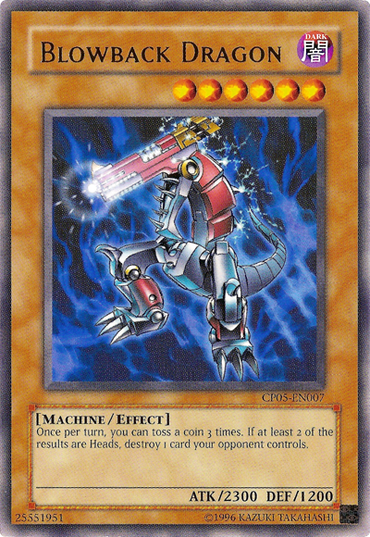 Blowback Dragon [CP05-EN007] Rare 