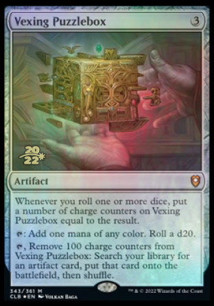 Vexing Puzzlebox [Commander Legends: Battle for Baldur's Gate Prerelease Promos] 