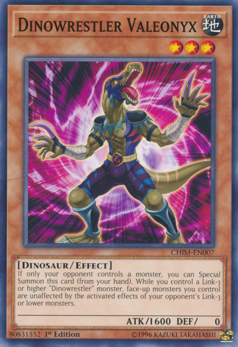 Dinowrestler Valeonyx [CHIM-EN007] Common 