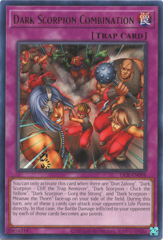 Dark Scorpion Combination (25th Anniversary) [DCR-EN098] Rare 