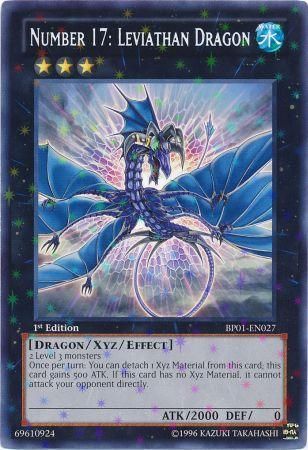 Number 17: Leviathan Dragon [BP01-EN027] Starfoil Rare 