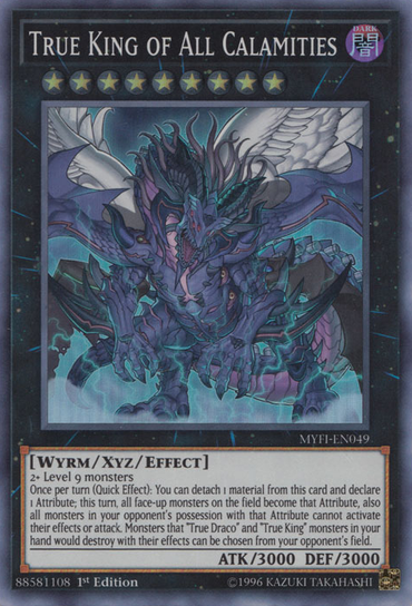 True King of All Calamities [MYFI-EN049] Super Rare 
