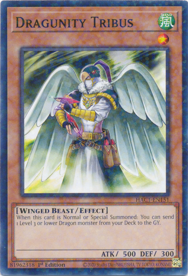 Dragunity Tribes (Duel Terminal) [HAC1-EN151] Common 