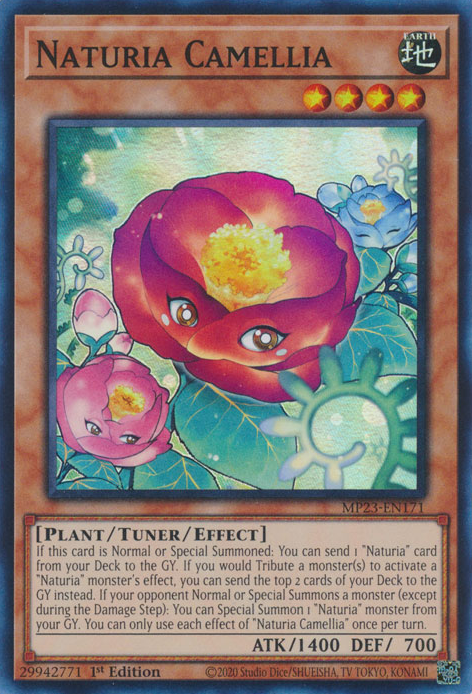 Naturia Camellia [MP23-EN171] Super Rare 