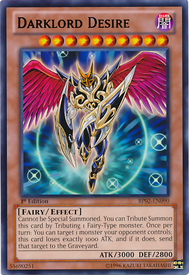 Darklord Desire [BP02-EN090] Mosaic Rare 