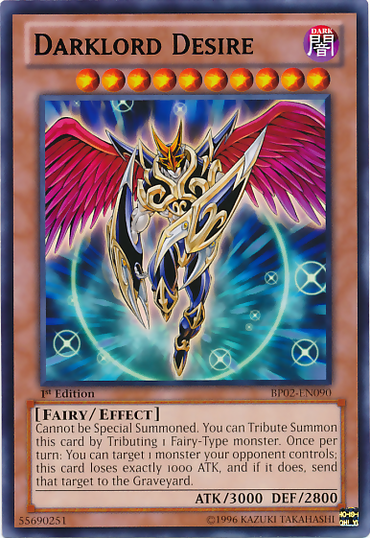 Darklord Desire [BP02-EN090] Mosaic Rare 
