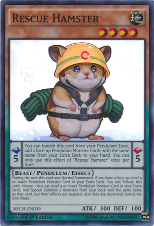 Rescue Hamster [NECH-EN039] Super Rare 