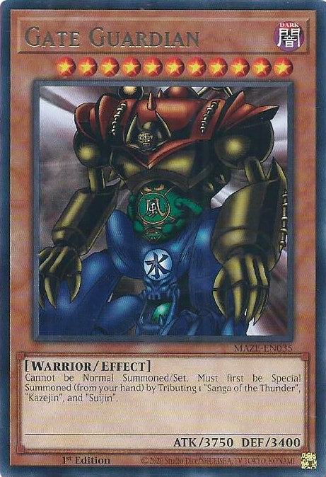 Gate Guardian [MAZE-EN035] Rare 