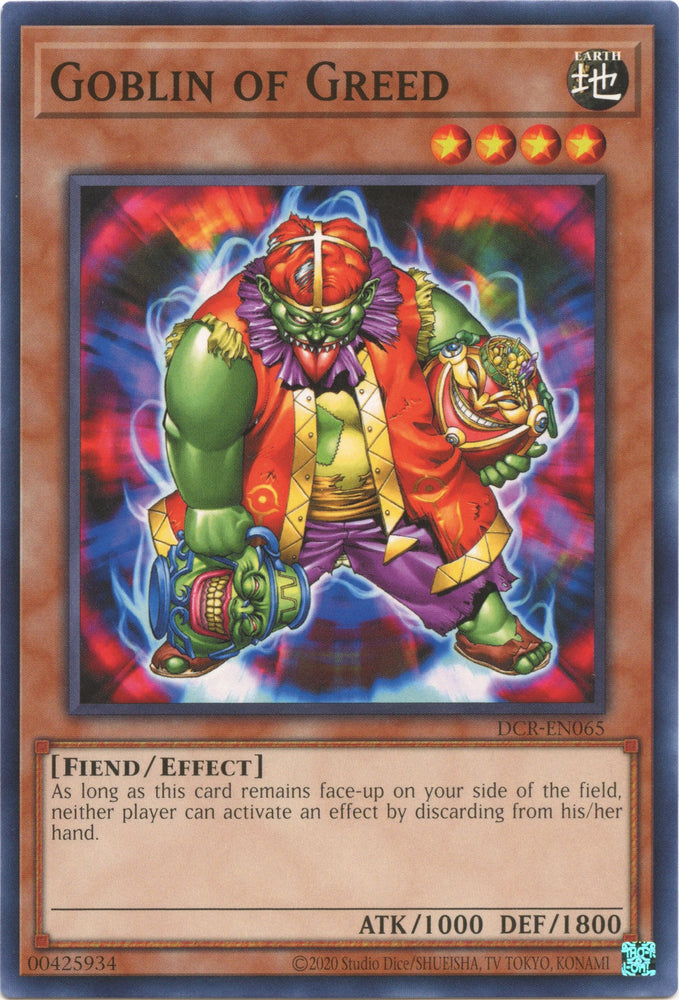 Goblin of Greed (25th Anniversary) [DCR-EN065] Common 