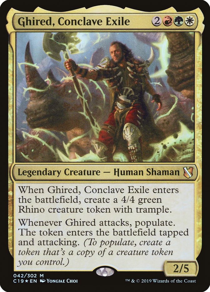 Ghired, Conclave Exile [Commander 2019] 