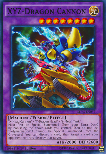XYZ-Dragon Cannon [SDKS-EN042] Common 