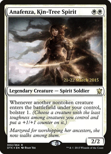 Anafenza, Kin-Tree Spirit [Dragons of Tarkir Prerelease Promos] 