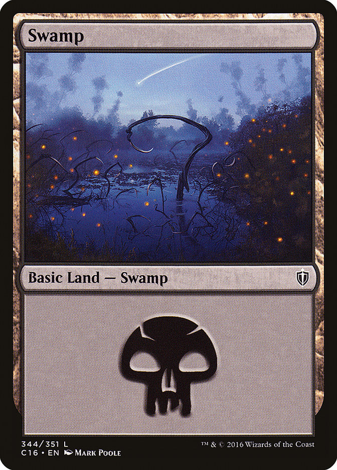 Swamp (344) [Commander 2016] 