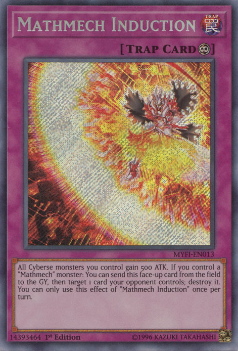 Mathmech Induction [MYFI-EN013] Secret Rare 