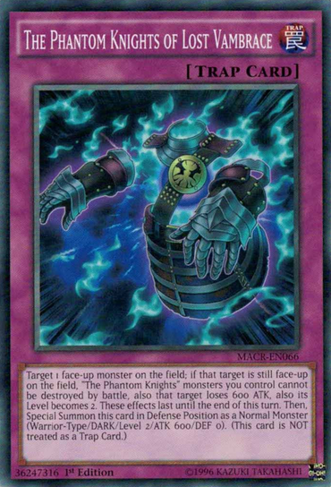 The Phantom Knights of Lost Vambrace [MACR-EN066] Common 