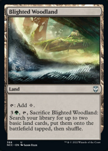 Blighted Woodland [Streets of New Capenna Commander] 