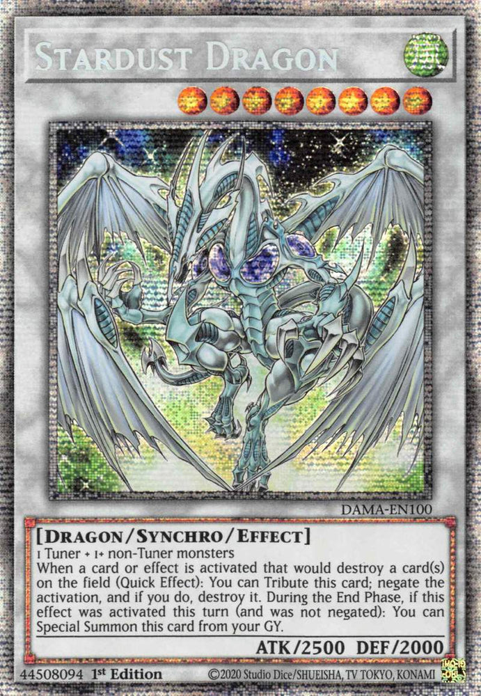 Stardust Dragon [DAMA-EN100] Starlight Rare 