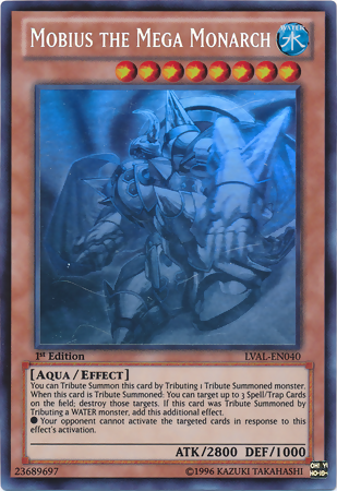 Mobius the Mega Monarch [LVAL-EN040] Ghost Rare 