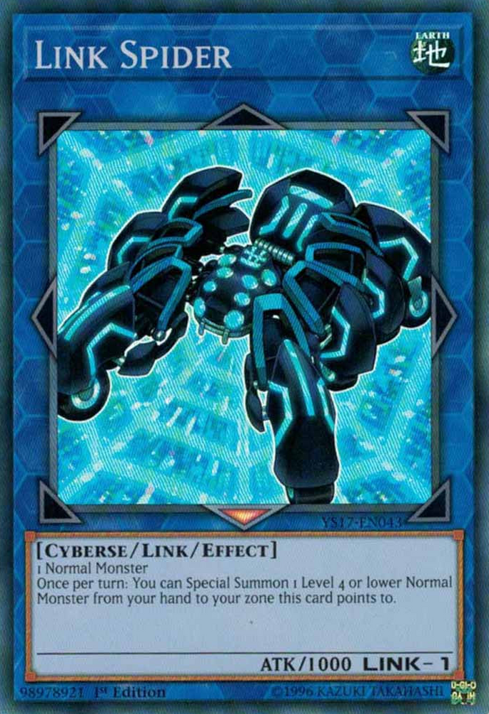 Link Spider [YS17-EN043] Super Rare 