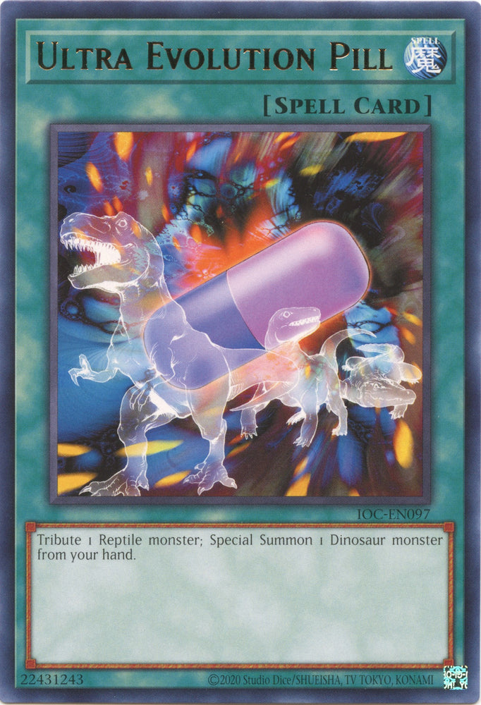 Ultra Evolution Pill (25th Anniversary) [IOC-EN097] Rare 