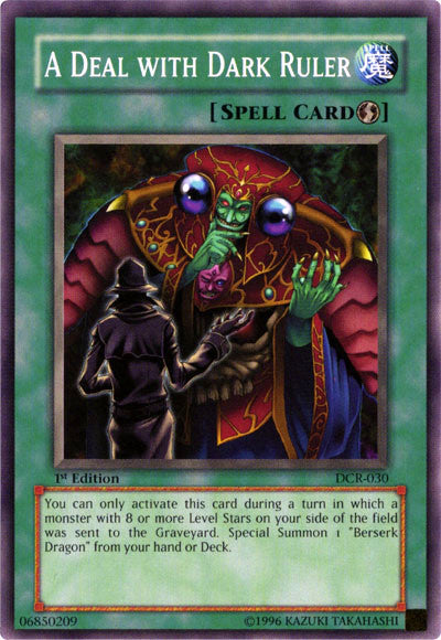 A Deal with Dark Ruler [DCR-030] Common 