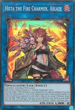 Hiita the Fire Charmer, Ablaze [OP10-EN010] Super Rare 