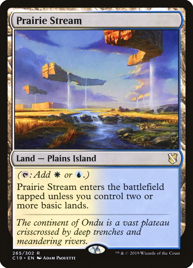 Prairie Stream [Commander 2019] 