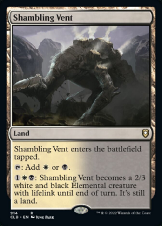 Shambling Vent [Commander Legends: Battle for Baldur's Gate] 