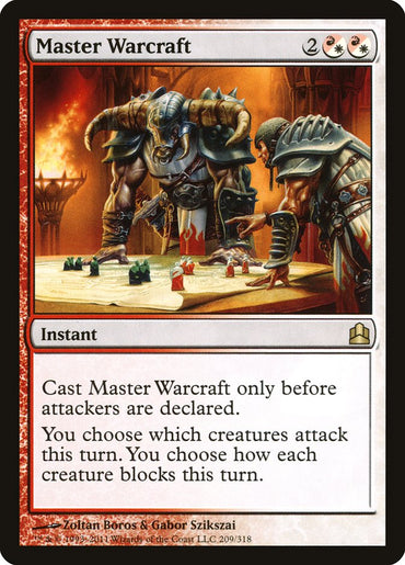 Master Warcraft [Commander 2011] 