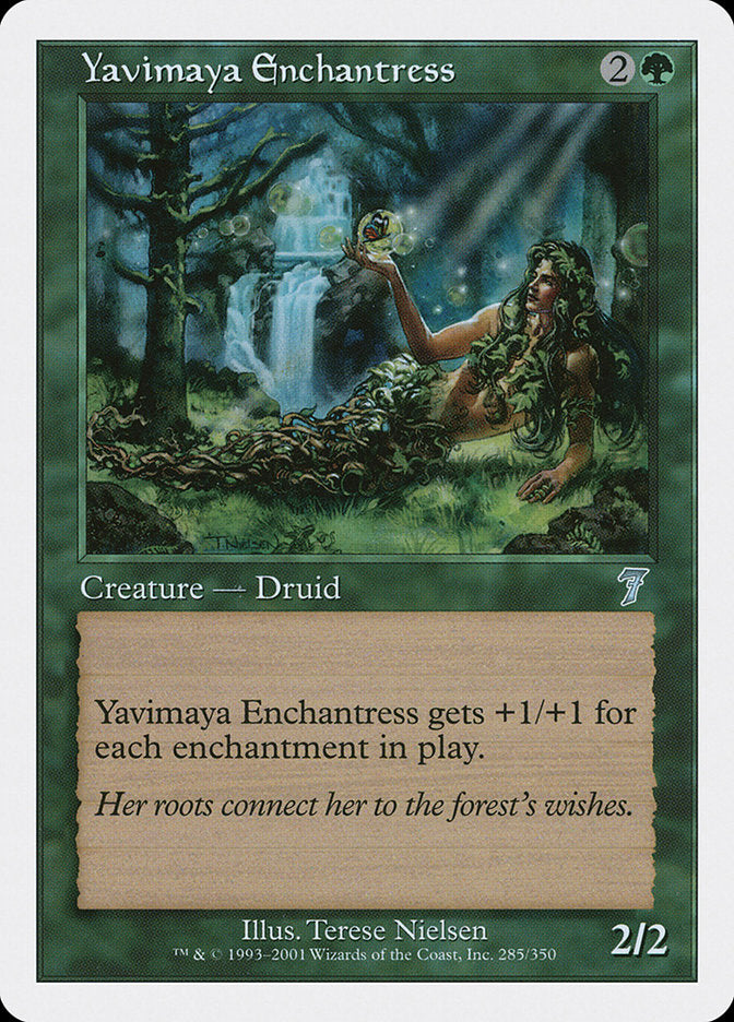 Yavimaya Enchantress [Seventh Edition] 