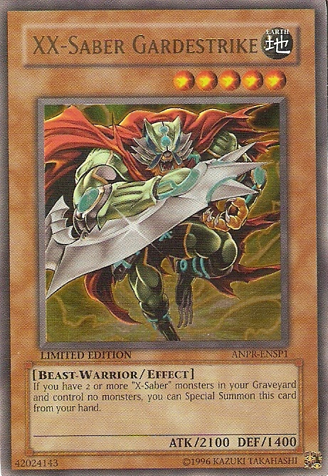 XX-Saber Gardestrike [ANPR-ENSP1] Ultra Rare 
