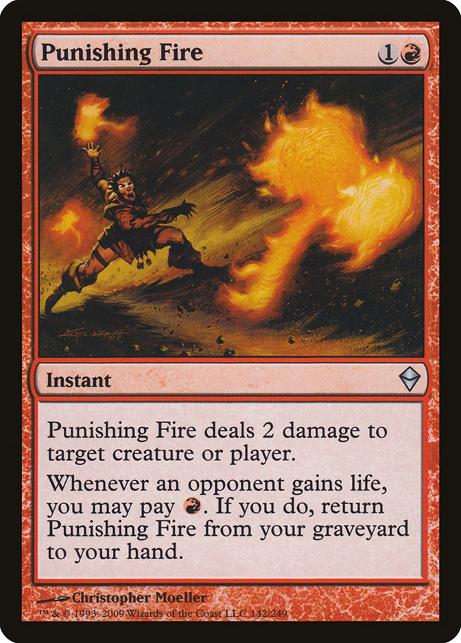 Punishing Fire [Zendikar] 