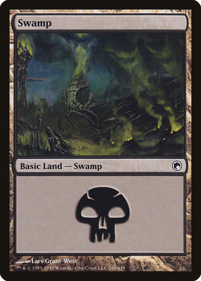 Swamp (240) [Scars of Mirrodin] 