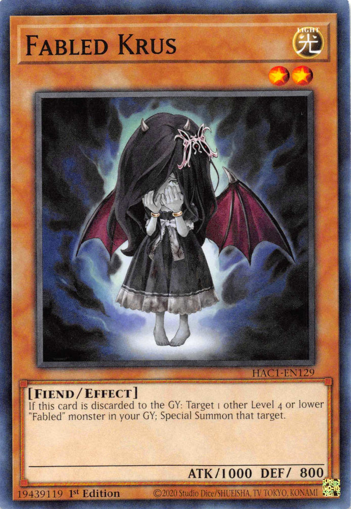 Fabled Krus [HAC1-EN129] Common 
