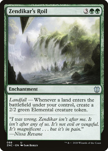 Zendikar's Roil [Zendikar Rising Commander] 