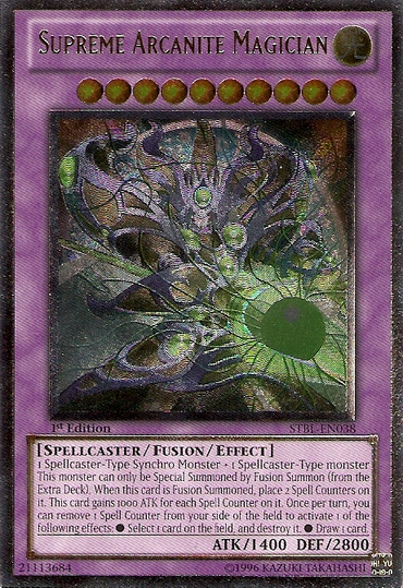 Supreme Arcanite Magician [STBL-EN038] Ultimate Rare 