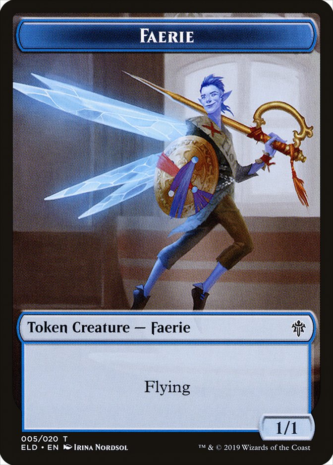 Faerie Token [Throne of Eldraine Tokens] 