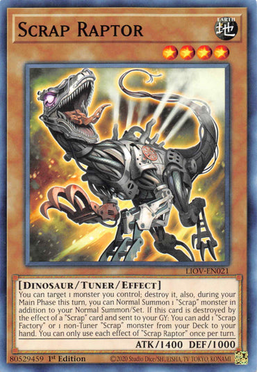 Scrap Raptor [LIOV-EN021] Common 