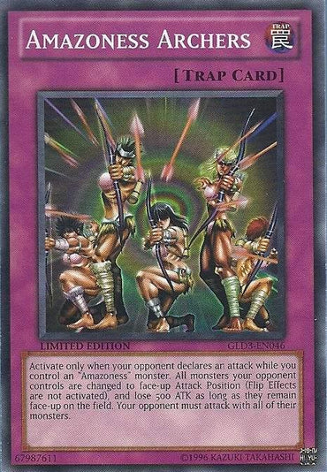 Amazoness Archers [GLD3-EN046] Common 